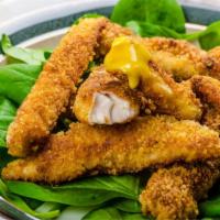 Sweet & Sour Fried Chicken Tenders · Exquisite chicken tenders made with all white chicken meat dipped in sweet and sour sauce. .