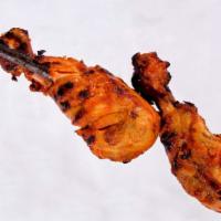 Chicken Leg Tandoori  · Delicious Chicken Leg marinated with delicious spices. Cooked in a Clay Oven.