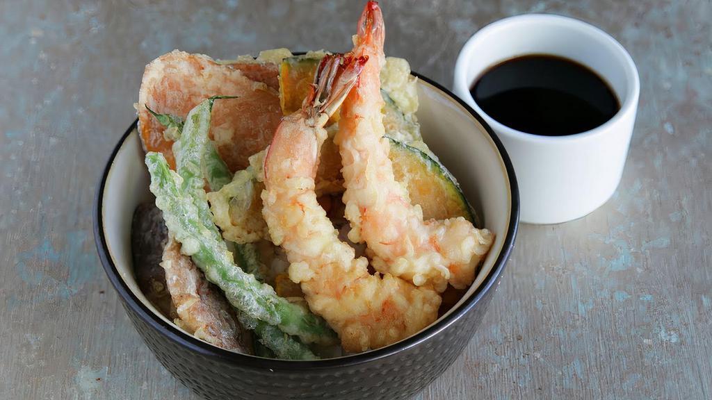 Mix Tempura · 2 pcs shrimp tempura and vegetable.