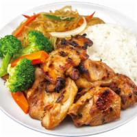BBQ Chicken Meat Plate · 575Kcal.