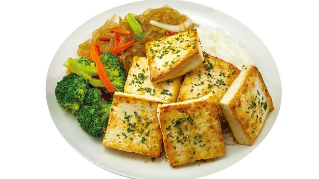 BBQ Tofu Meat Plate · 170Kcal.