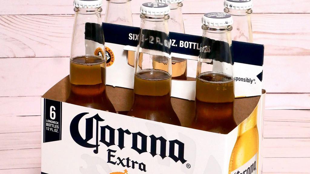 Corona, 6 Packs - 12 oz Bottle Beer (4.5% ABV) · 