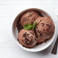 Chocolate Ice Cream · Sweet tasting chocolate ice cream.
