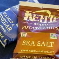 Kettle Chips - Assorted Flavors · Choose from: sea salt, sea salt and vinegar, backyard barbecue - 1.5 oz. bag.