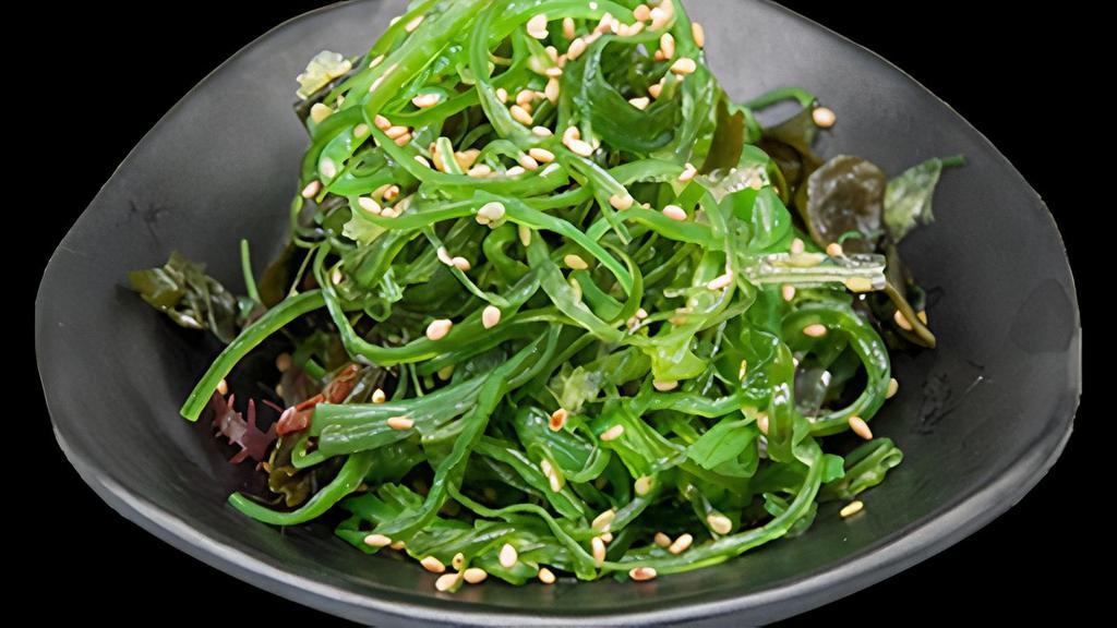 Seaweed Salad · Green Wakame Seaweed, Sesame, Soy Sauce.