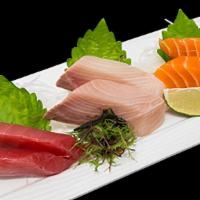 Sashimi Combo · 2 Tuna, 2 Salmon, 2 Yellowtail
