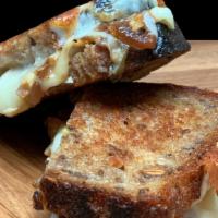 French Onion Grilled Cheese · Seeded Wheat l Caramelized Onions l Gruyere and Brie Cheeses