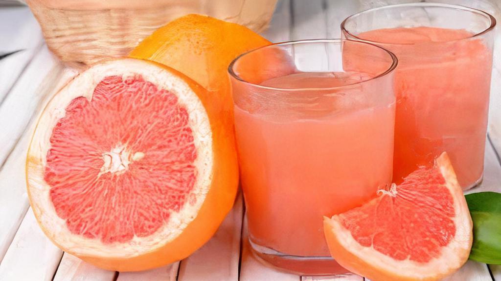 Grape Fruit 101 · Grapefruit Juice / Honey Boba & Lychee jelly