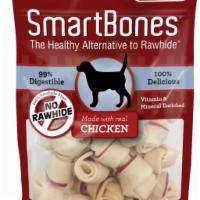 SmartBones Rawhide-Free Dental Dog Chews Vegetable & Chicken Mini · Dog. 14 oz (24 count).

SmartBones is the next generation dog chew that has all the benefits...
