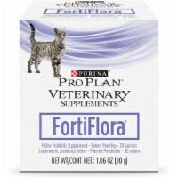 Purina Fortiflora Nutritional Supplement for Cats · Cat. 1 pack.

Product Description

FortiFlora Feline Nutritional Supplement contains a speci...