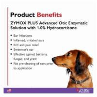 Zymox Advanced Otic Plus 1% Hydrocortisone · Dog. 1.25 fl oz.

Product Description

Treat those stubborn ear infections with the enzymati...