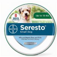 Seresto Collar Small for Dogs up to 18 lbs · Dog. 1 ct.

Product Description

With its innovative delivery system, the Seresto 8 Month Fl...