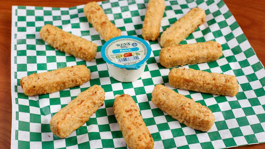 Mozzarella Cheese Sticks (6 Pieces) · With ranch.