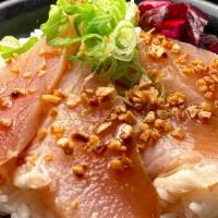 White Tuna Don (Large) · White Tuna Sashimi over Rice