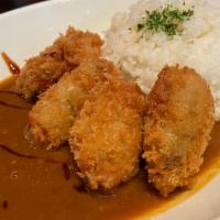 Fried Oyster Curry · Japanese Curry (beef & pork) Rice with Fried Oyster