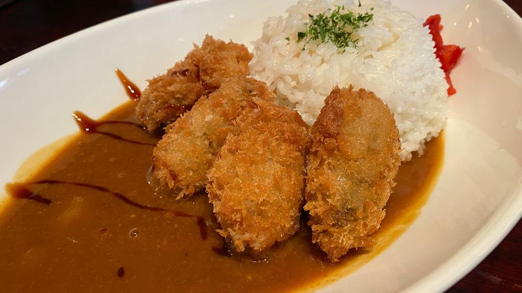 Fried Oyster Curry · Japanese Curry (beef & pork) Rice with Fried Oyster