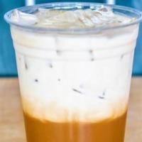 Vietnamese Ice Coffee · Vietnamese style slow drip coffee with condensed milk.