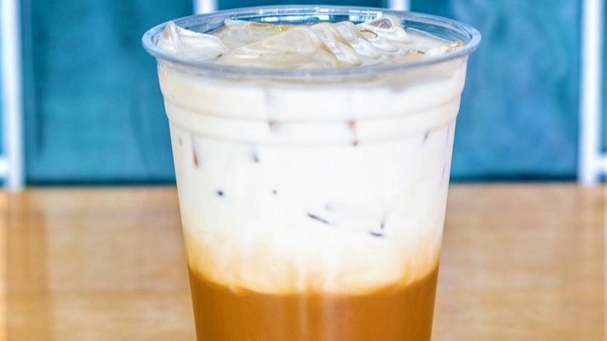 Vietnamese Ice Coffee · Vietnamese style slow drip coffee with condensed milk.