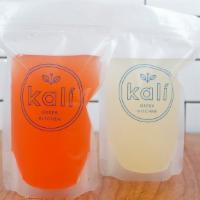 Kalí Lemonade · Mint cucumber, strawberry basil.