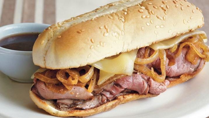 French Dip Sandwich (Sandwich Only) · Served with Tri-tip and Au Jus.