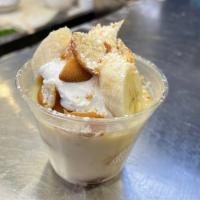 Banana Pudding · Custard, vanilla wafer crumble, bananas, whipped cream. Amazing