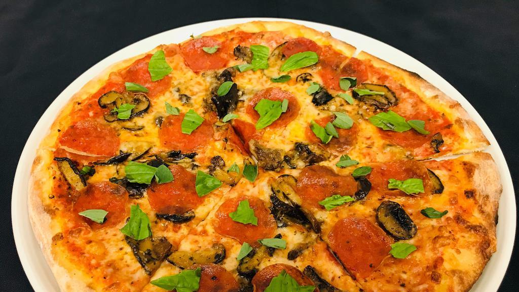 Chef’s Featured Pizza · Pepperoni and Mushroom