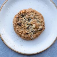 Royale Cookie · Chocolate chips, coconut, and macadamia nuts. (Cal 520.)