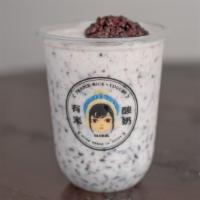 Haw Purple Rice Yogurt / 山楂紫米酸奶 · Tart sometimes sweet fermented milk