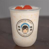 Yogurt with Salted Egg Yolk / 咸蛋黄酸奶 · 