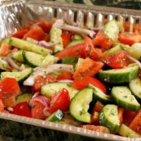 Cucumber & Tomato Salad (V,GF) · Vegan/Gluten Free