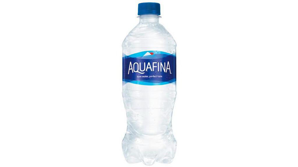 Bottle Water · Aquafina bottled water.