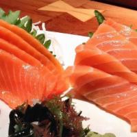 King Salmon Sashimi  · 5pc king salmon