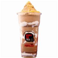 S'More Slush · Hershey's chocolate blended with ice, gooey marshmallow, and graham crackers.