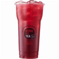 Rosehip Lemonade · Vegan, caffeine-free. Fresh-squeezed lemonade with hints of rosehip and blueberry. Tart and ...