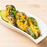 Stuffed Grilled Jalapenos with Cheese! 10-Count · 
