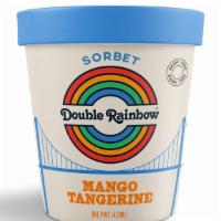 Mango Tangerine Sorbet · Perfectly sweet mangos and tangy tangerines are blended together to create one of Double Rai...