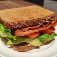 BLT · The classic bacon, lettuce, tomato with mayo on your choice of toasted bread