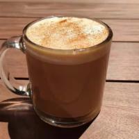 Chai Latte · 16oz; Freshly steeped vanilla or almond chai with steamed milk