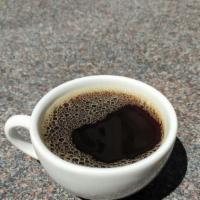 House Coffee (Mornings Only) · Dark roast house coffee by Caffe Umbria