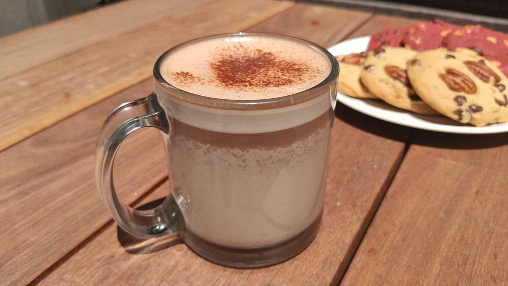 Hot Chocolate · 16oz; Ghirardelli chocolate with steamed milk