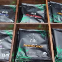 Organic Tea · Rishi's selection of green, black, and herbal teas