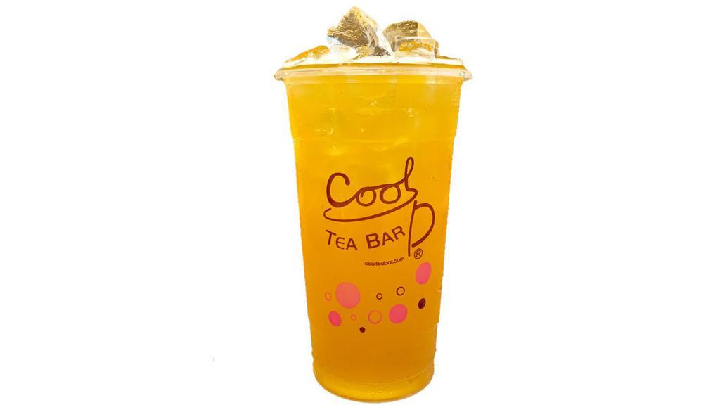 Passion Fruit Green Tea · Classic, fragrant green tea with a tangy passion fruit flavor.