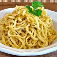 Garlic Noodles · Buttery noodles seasoned with our house-made garlic blend.