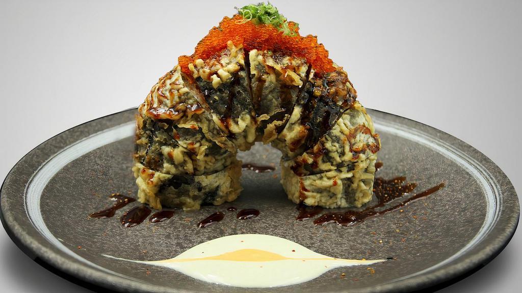 Eclipse Roll · Deep fried spicy tuna and cream cheese