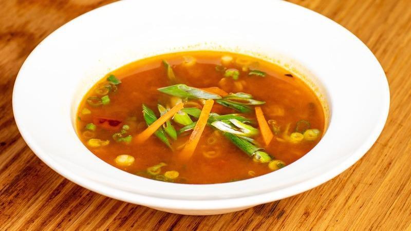 Nepali Noodle Soup · Vegetarian. Vegan. Nepali wai wai noodle soup.