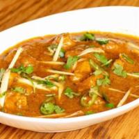 Kathmandu Chicken  · Vegetarian. Gluten free. (Traditional Nepali Chicken Curry) Boneless dark Chicken cubes cook...
