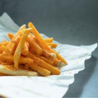 Chili Fries · Delicious fries with a chili twist.