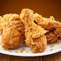 Sweet and Sour Chicken Legs · Fresh-golden crisp fried chicken legs dipped in tangy sweet and sour sauce.