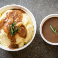 Mashed Potatoes and Gravy · New Orleans famous mashed potatoes with gravy.