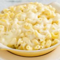 Aged White Cheddar Mac · Super sharp and satisfying. 🧀 Made with a 5-year-aged sharp white cheddar.